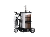 Bomba de grasa neumática con bobina Samoa SMG-200-3/920, para tambores de 185 kg, art: 426200