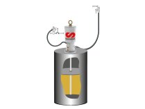 Kit de bomba de grasa consistente PumpMaster 6 para tambores Samoa de 185 kg, art. 429900