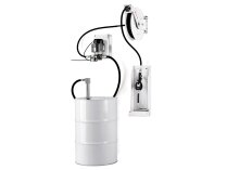 Kit Samoa SMF-215, art: 562205: bomba + bobina con manguera + contador para barriles de 205 l y eurocubos.