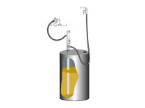 Kit de drenaje de aceite con bomba PM 2, 3:1 para tambor