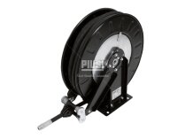 Carrete para manguera de aceite PIUSI abierto con diámetro de manguera de 1/2" 15m art. HA60151200A