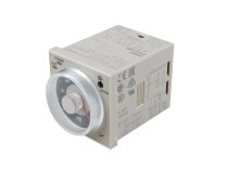 Relé de tiempo Omron H3CR-A8E + enchufe Finder 90.22 SMA, art.: 3013439.