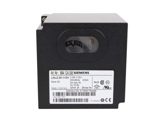 Automatización de estoker Siemens LAL2.25-110V