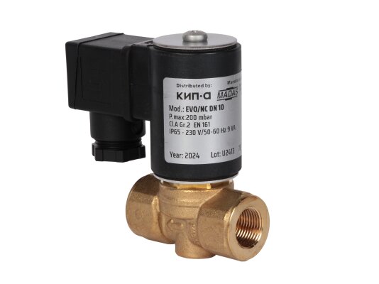 Válvula electromagnética de gas Madas EVO/NC DN 10, art: EVO01 008.