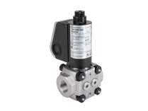 Enchufe de válvula electromagnética de gas Kromschroder VAS120R/NW
