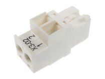 Conector Weishaupt X3-02 de 2 pines, art.: 716301