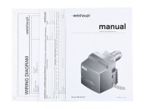 Quemador diésel Weishaupt WL 10/3-D, estándar con servomotor, art: 24111030.
