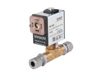 Válvula electromagnética de un solo escenario Dungs MV 502 con conexión con brida