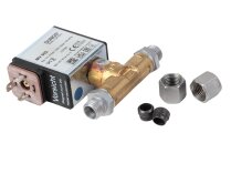 Válvula electromagnética de un solo escenario Dungs MV 502 con conexión con brida