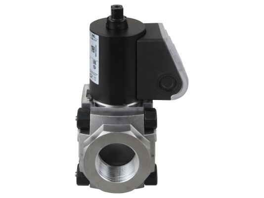 Válvula electromagnética de gas Kromschroder VAS240R/NW Conexión de enchufe